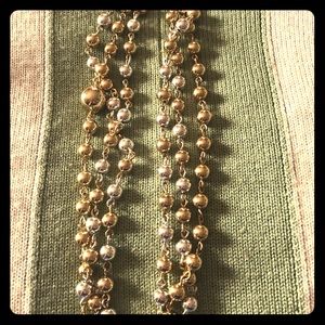 Talbots gold/silver necklace